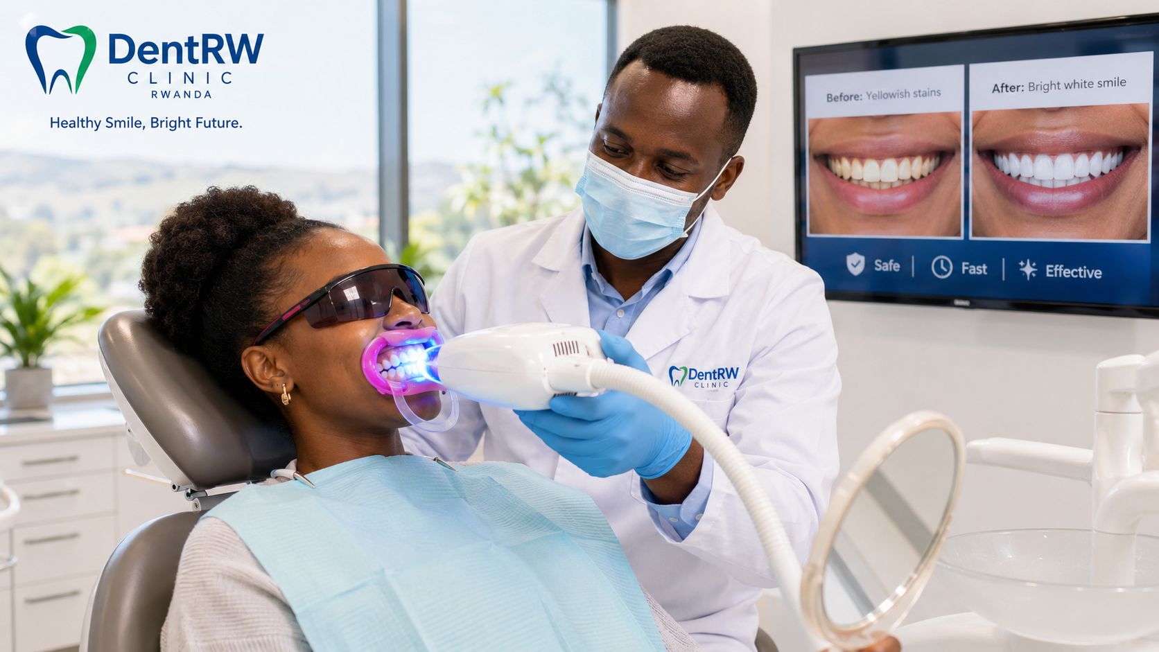 Professional teeth cleaning